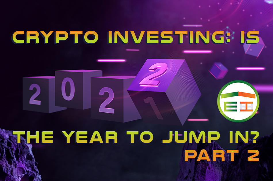 Crypto and Traditional currency on a measuring scale